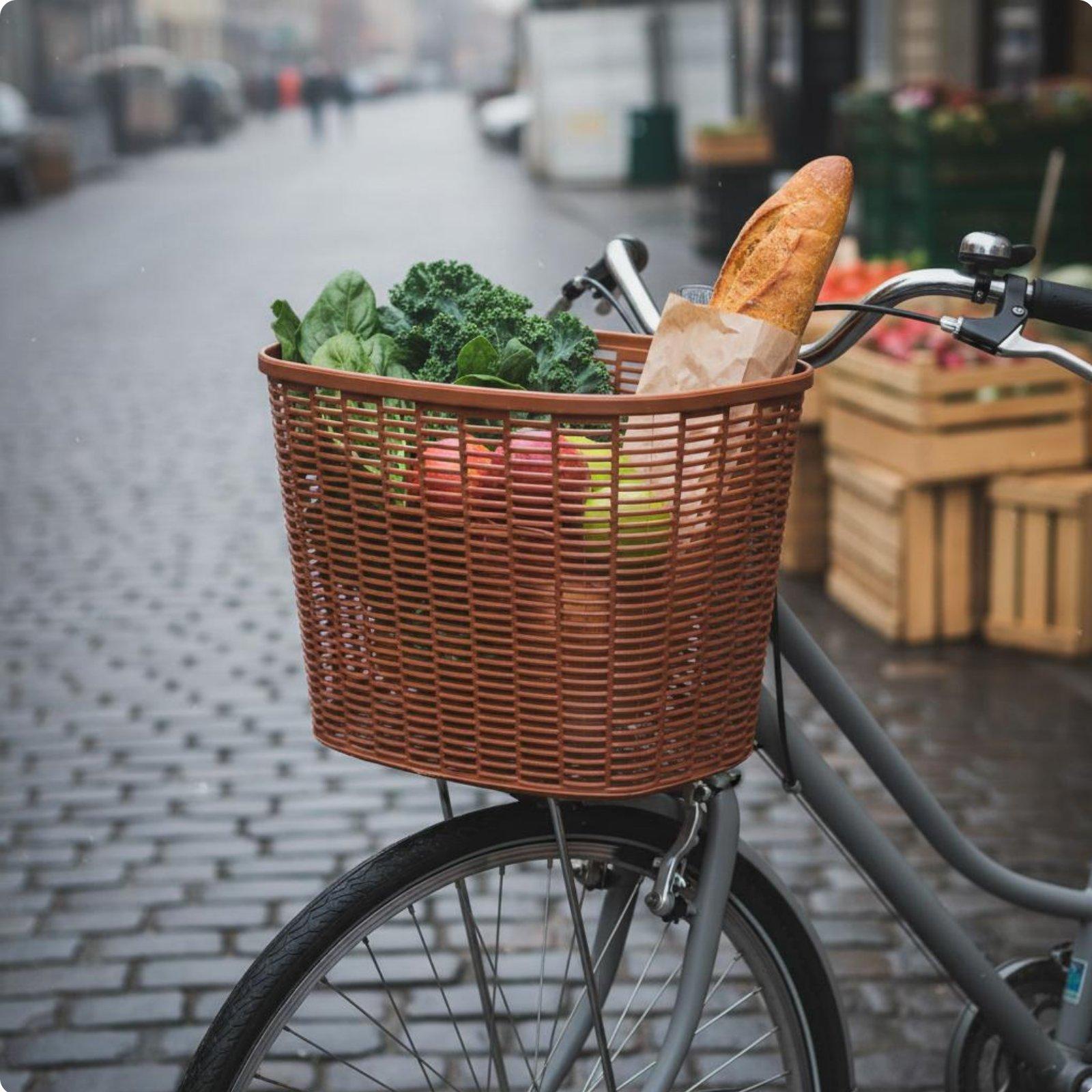 Spacious Cycle Basket Front Ha - Cycling Commute Essentials review and price