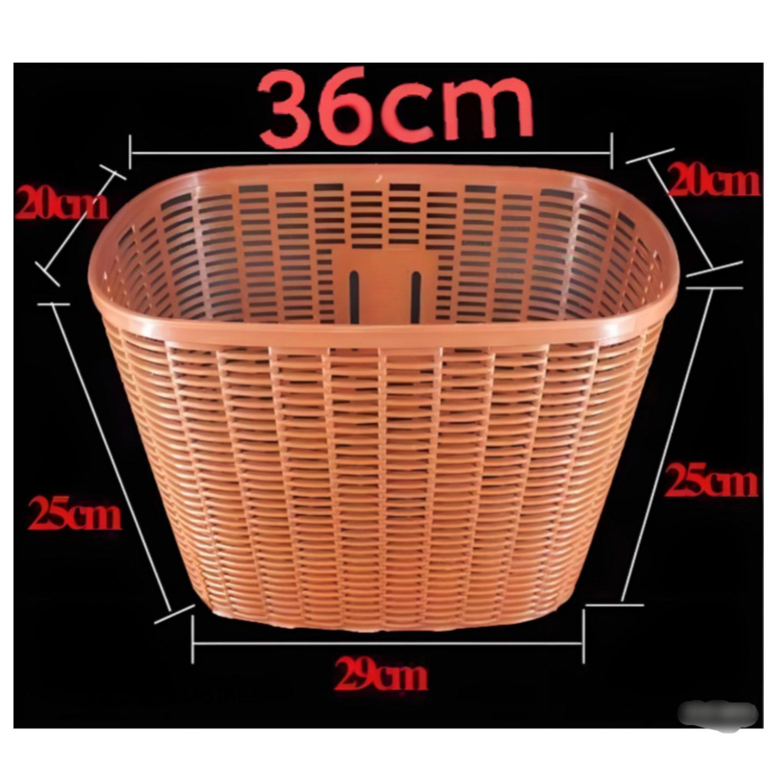 Spacious Cycle Basket Front Ha - Cycling Commute Essentials review and price