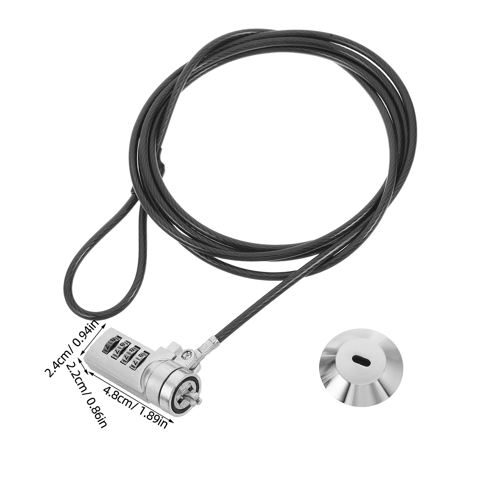 1Set Laptop Lock Combination 6 - Cable Lock Flexible review and price