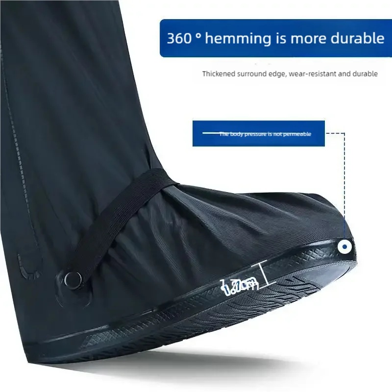 Reflective High‑Ankle Rain Boo - Cycling Commute Shoes review and price