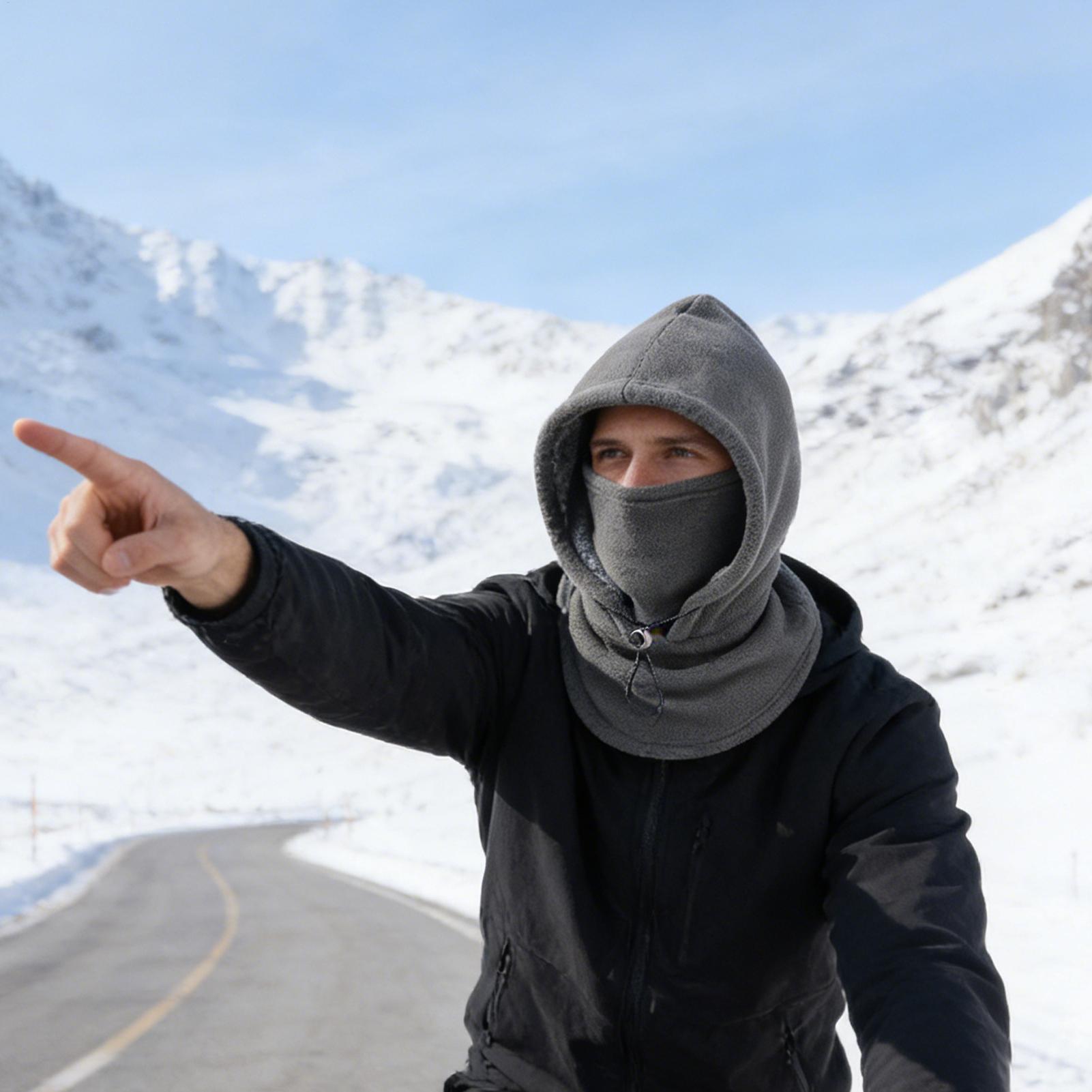 Fleece Hood Windproof Warm Adj - Cycling To Work review and price