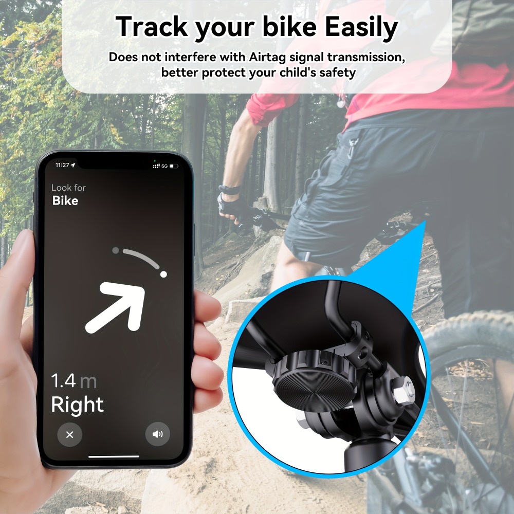 Airtag Bicycle Mount, Hidden B - Commuting By Bike review and price
