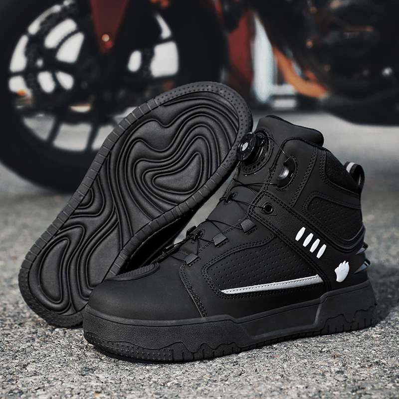 Men Motorcycle Riding Boots Wa - Cycling Commute Shoes review and price